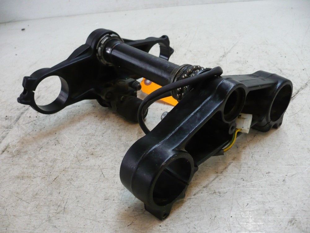 APRILLIA 2000 00 RSV 1000 MILLE UPPER LOWER TRIPLE TREE FORK CLAMP + IGN SWITCH