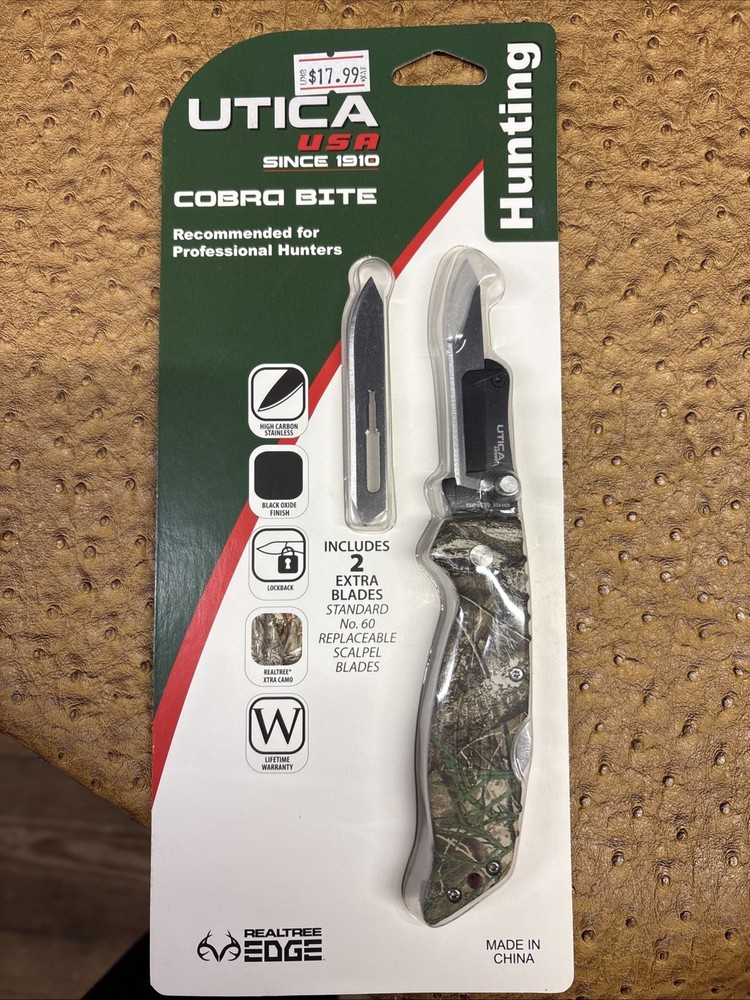 Utica Cobra Bite Knife