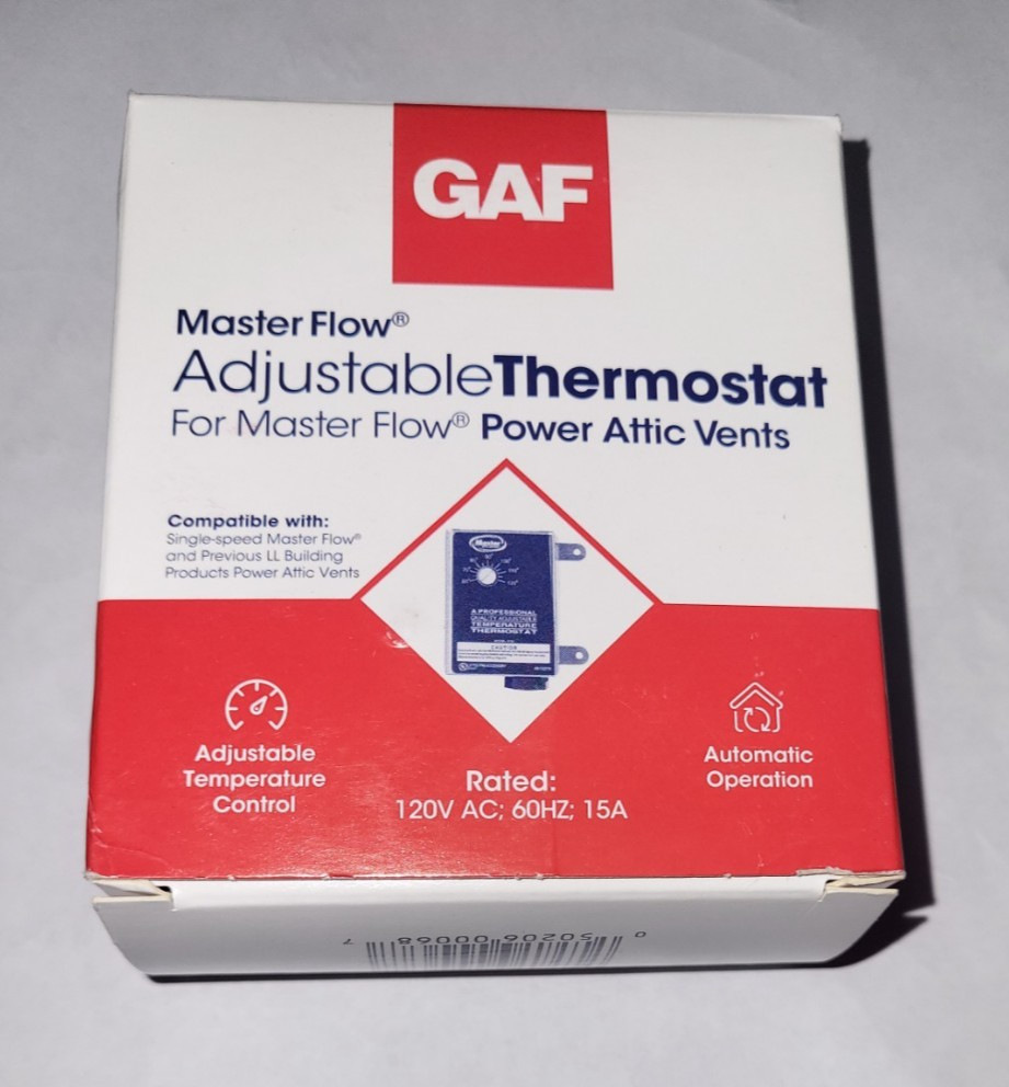 GAF Master Flow PT-6 Professional Automatic Adjustable Thermostat