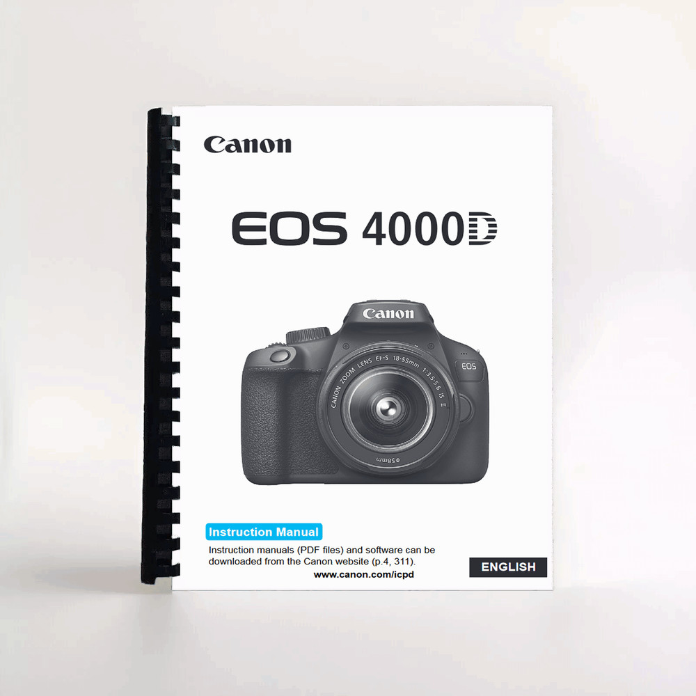 Canon EOS 4000D Instruction Manual