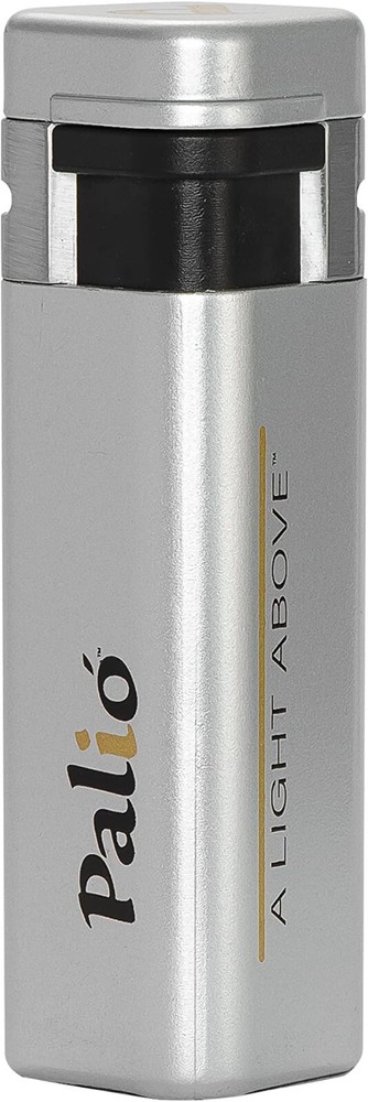 Palio Triple Torch Lighter, Triple Jet Flame Power, Silver