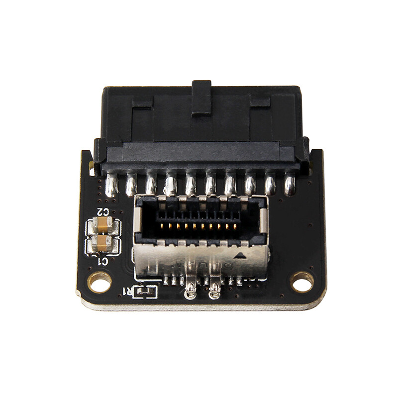 Motherboard Expansion Card USB3.0 Front 19PIN to 3.1 TYPE-C Front Type-E Adapter