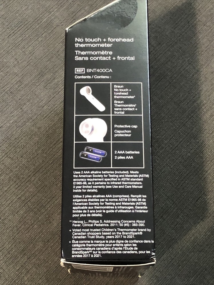 Braun No Touch + Forehead Thermometer