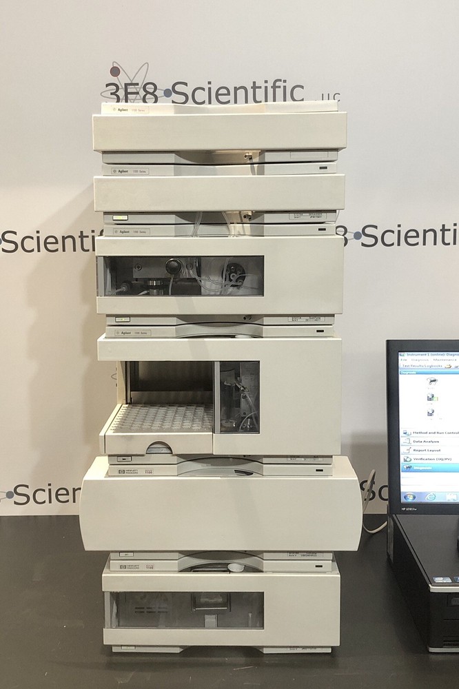 Agilent HP 1100 Series 6-piece HPLC System | Control Computer
