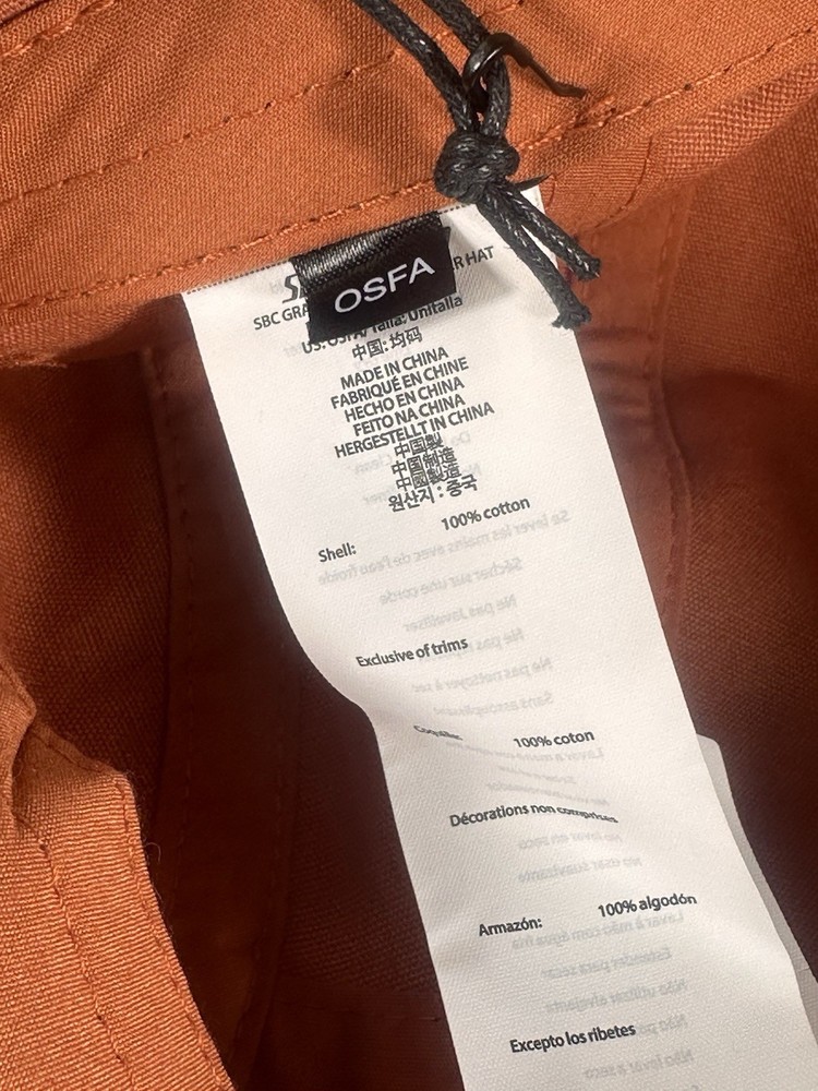 Specialized SBC Graphic 5 Panel Terra Cotta Camper Hat New With Tags.