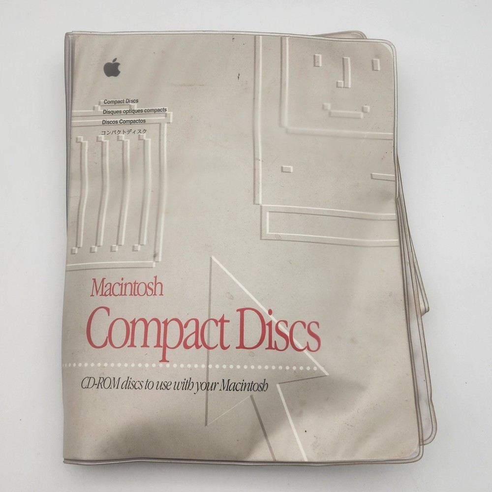 1994 Apple Macintosh Performa Compact Disc Book w/ Odell Down Under Discs