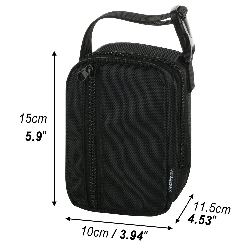 Square Terminal Case, Fits Adapter, Cable, Paper, Reader, Waterproof, Travel
