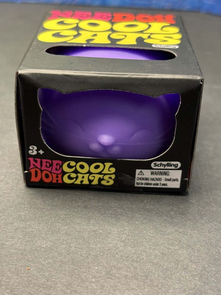 Nee Doh Cool Cats Purple