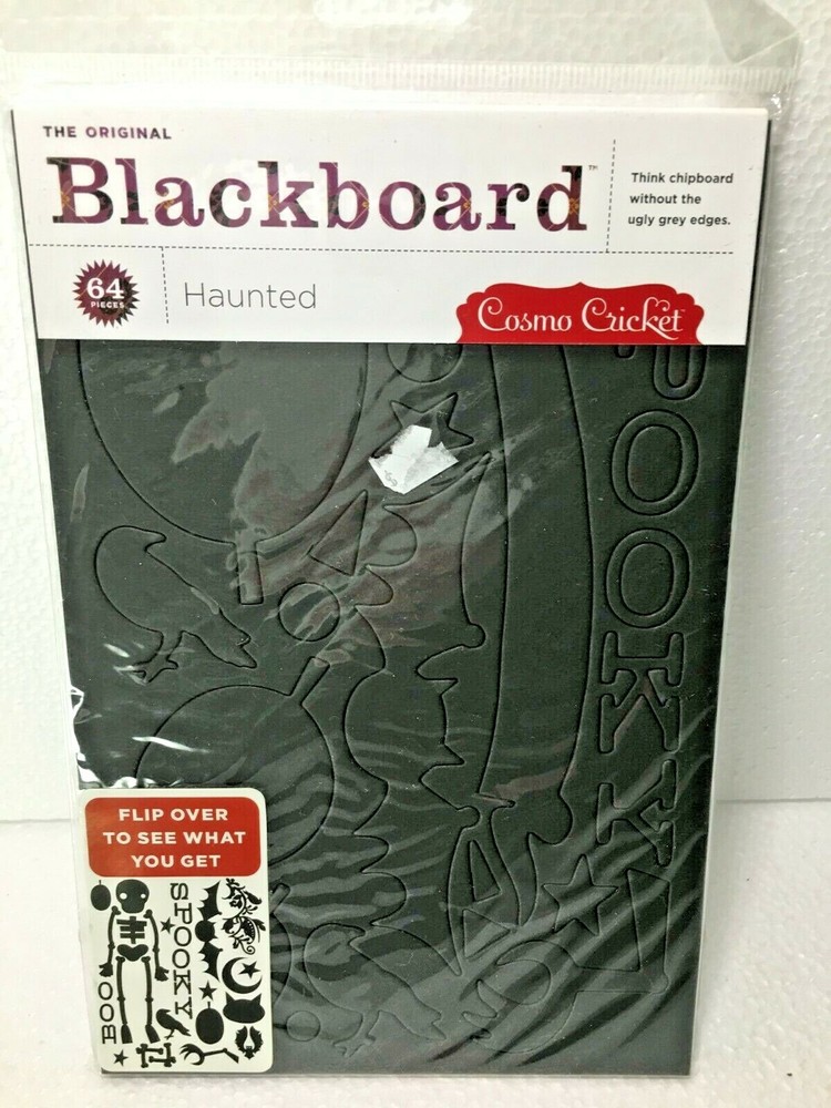 Blackboard "Honey Pie" Chipboard 52 pc Easter Set Spring Scrapbook Scrapbooking