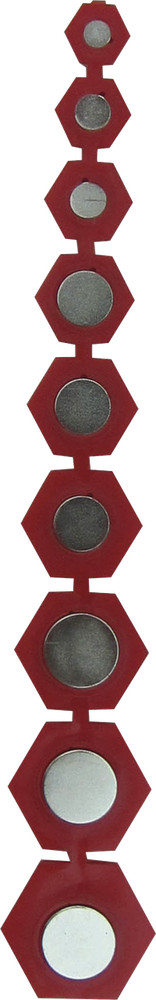 Lang Tools 520 9-Pieces SAE Magnetic Socket Inserts