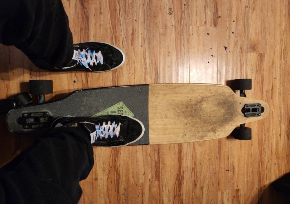 longboard skateboard complete used