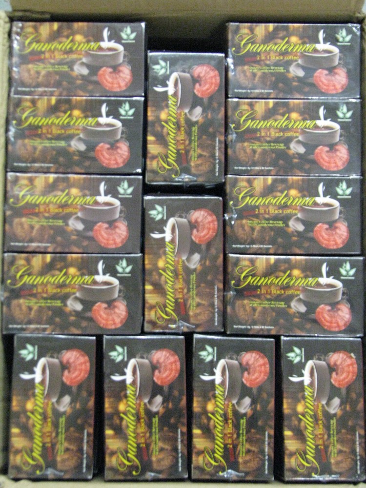 Ganoderma Coffee 2-1 Classic Black Healthy Coffee - 75 Boxes (1500 pks)