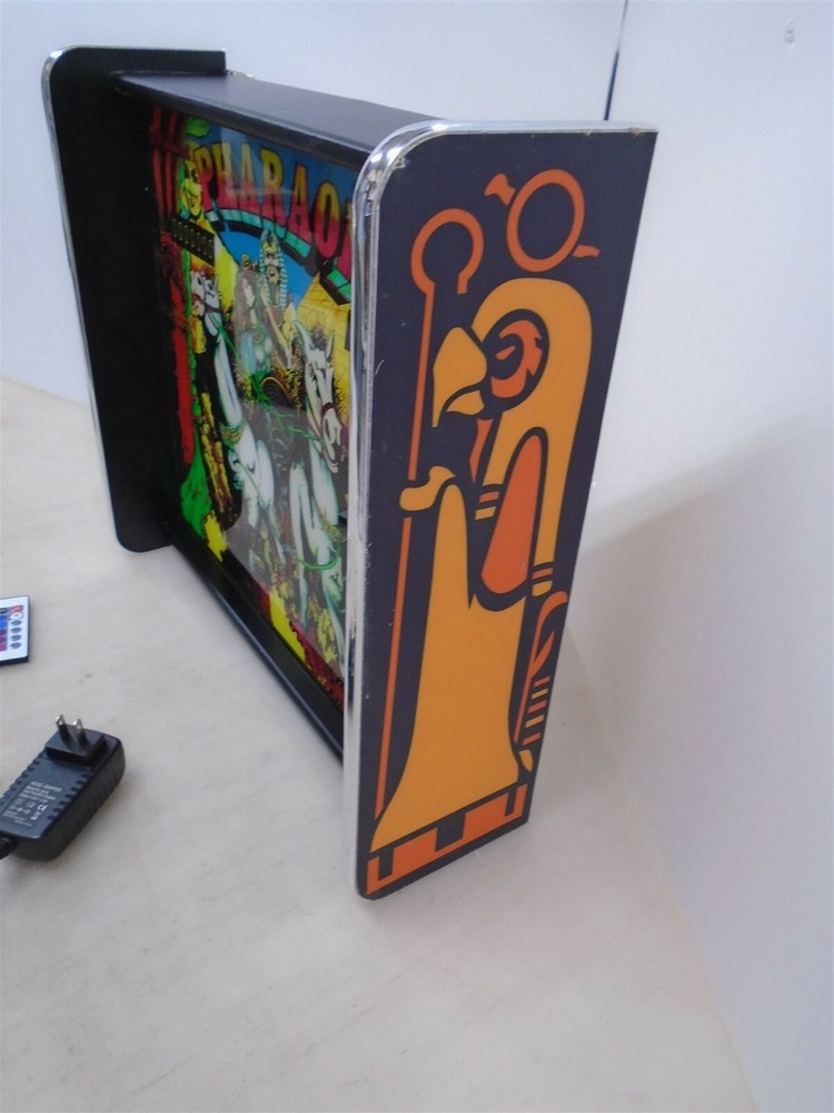 Williams Pharaoh Pinball Head LED Display light box
