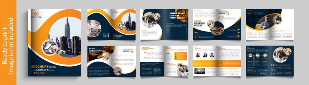 Professional Flyer Brochure 30+ Templates Multi-Layout Multi-Page Vectors