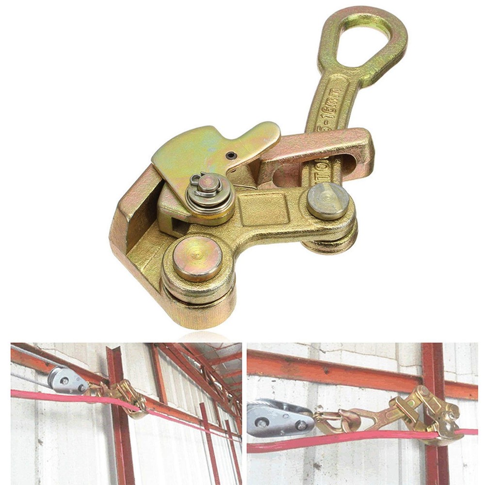 Cable Grip Wire Gripper Steel Cable Puller Tool for Wire Rope,Pulling 2204 Lb...