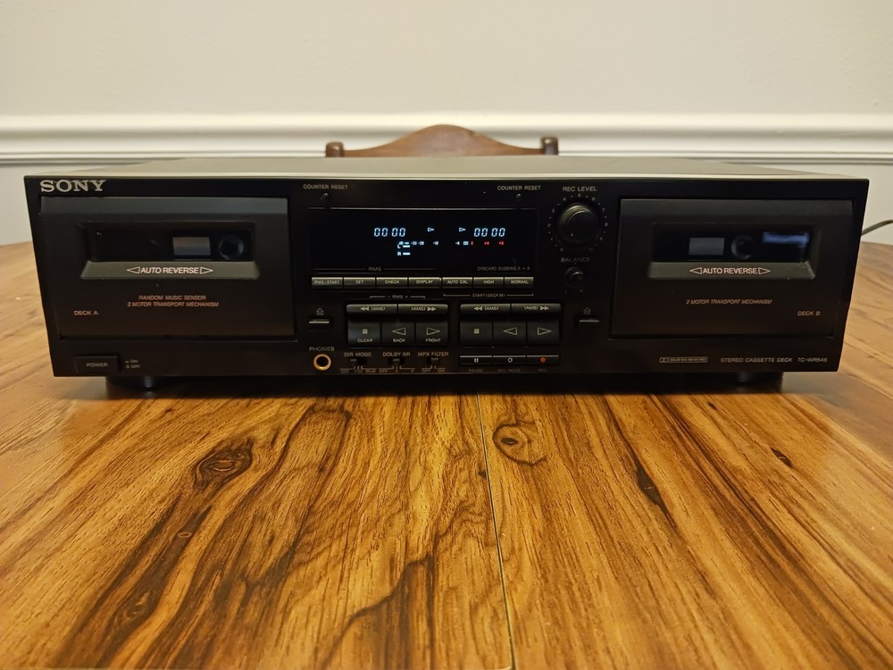 Sony TC-WR545 Stereo Dual Cassette Deck | Deck B does not Open