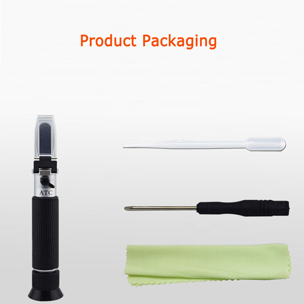 Handheld Refractometer Beer Brix Meter 0-32 Tester Concentration Meter Tool