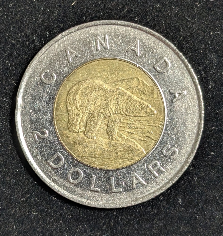 1996 Canada 2 Dollars Circulated KM# 270