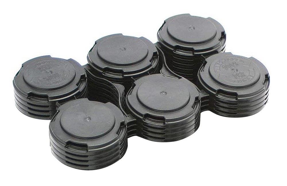 Home Brew Ohio 6 Pack Can Holder in Black Set of 4