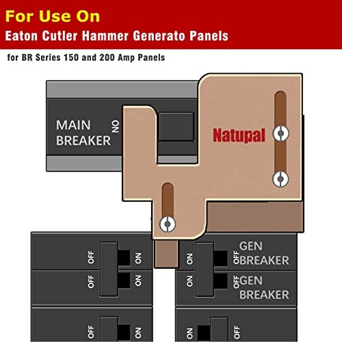 Generator Interlock Kit compatible with Cutler Hammer Generator Interlock Kit