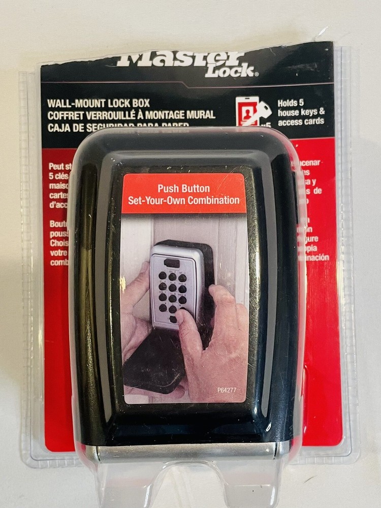 Master Lock Wall Mount Lock Box.