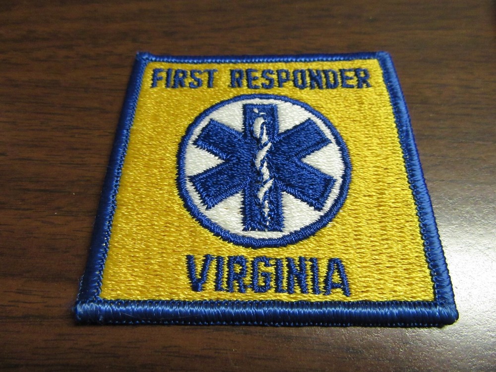 First Responder Virginia Patch      RCP