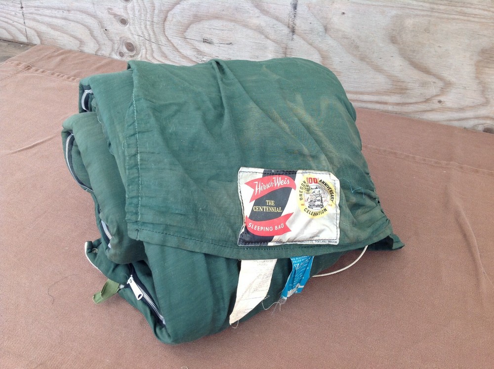 Vintage Hirsch Weis "The Centennial" Sleeping Bag