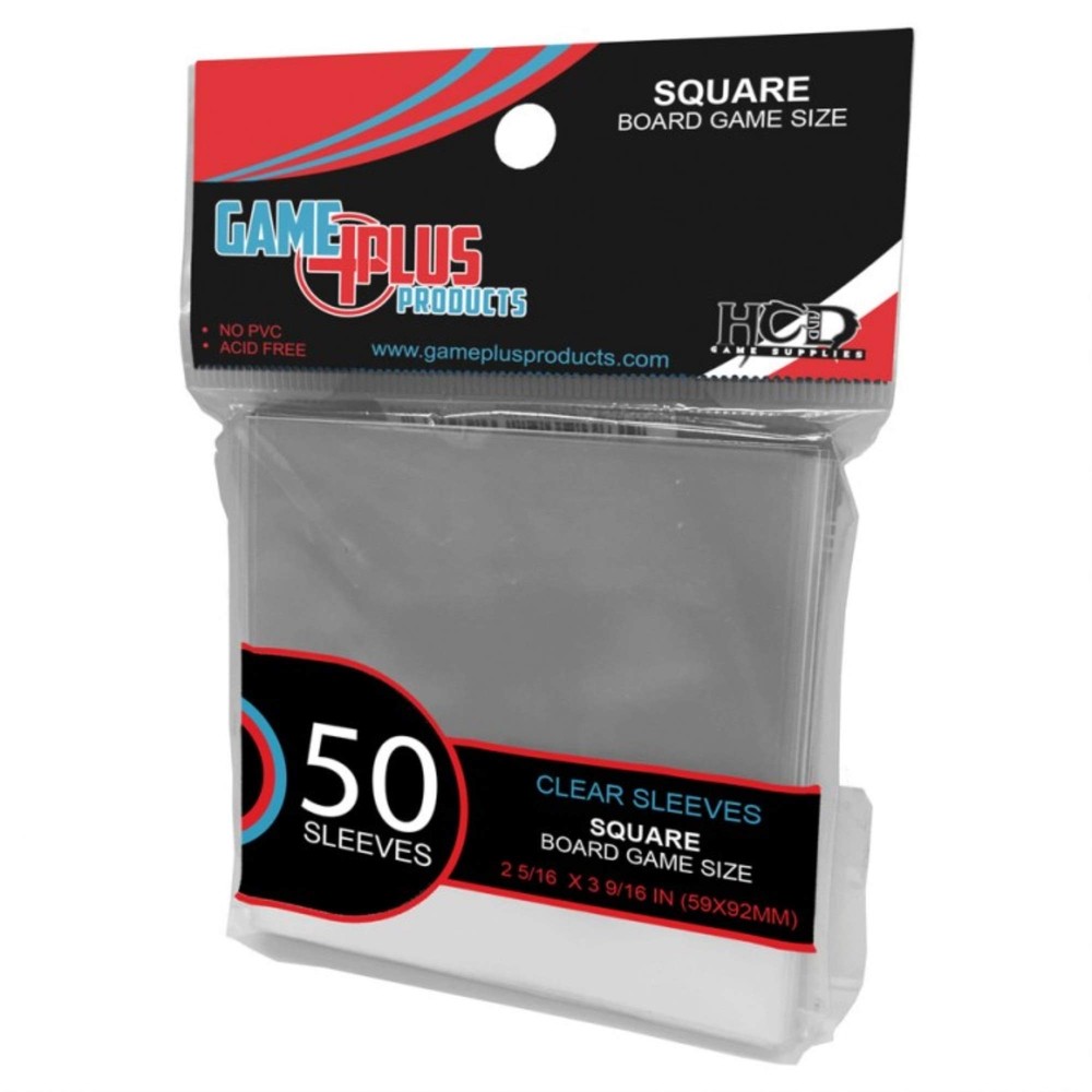 Square Board Game Sleeves (70x70mm) (50)
