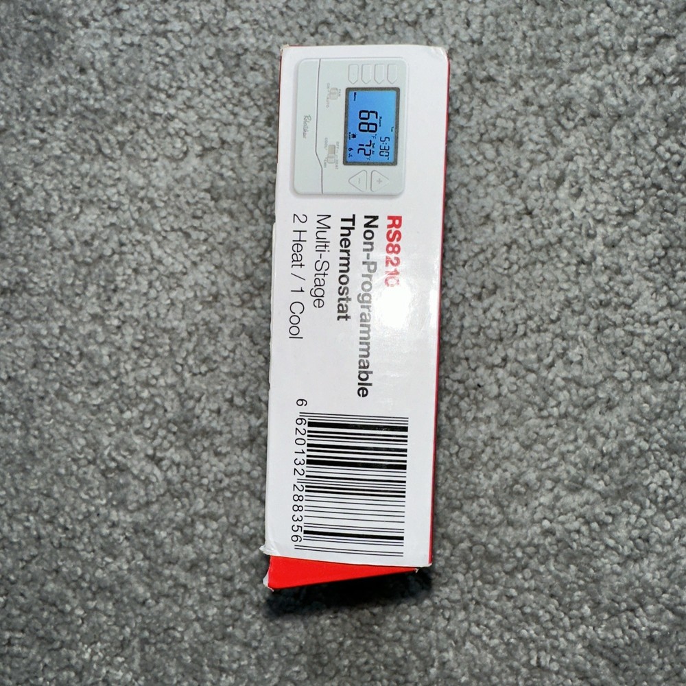 Robertshaw RS8210 Non-Programmable Multi-Stage 2H/1C Wall Thermostat
