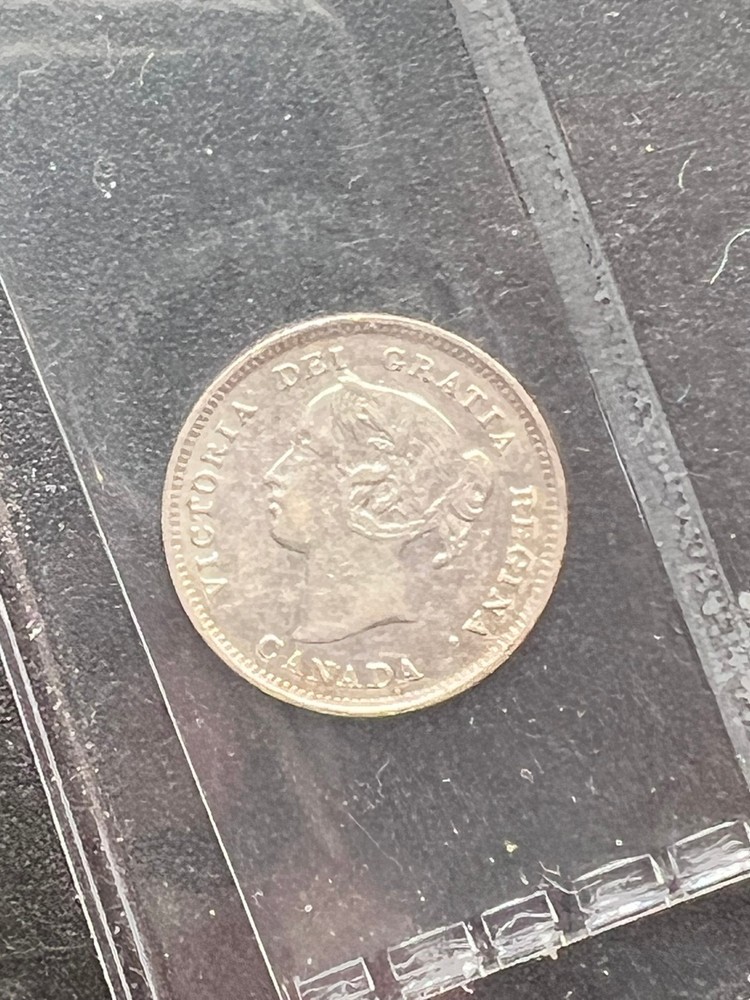 1892 Canada 5 Cent ICCS Graded VF-30 Obverse 2