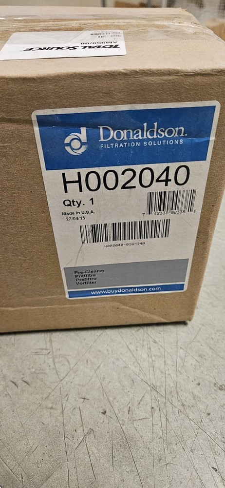 Donaldson H002040 Pre-cleaner Spare Bowl