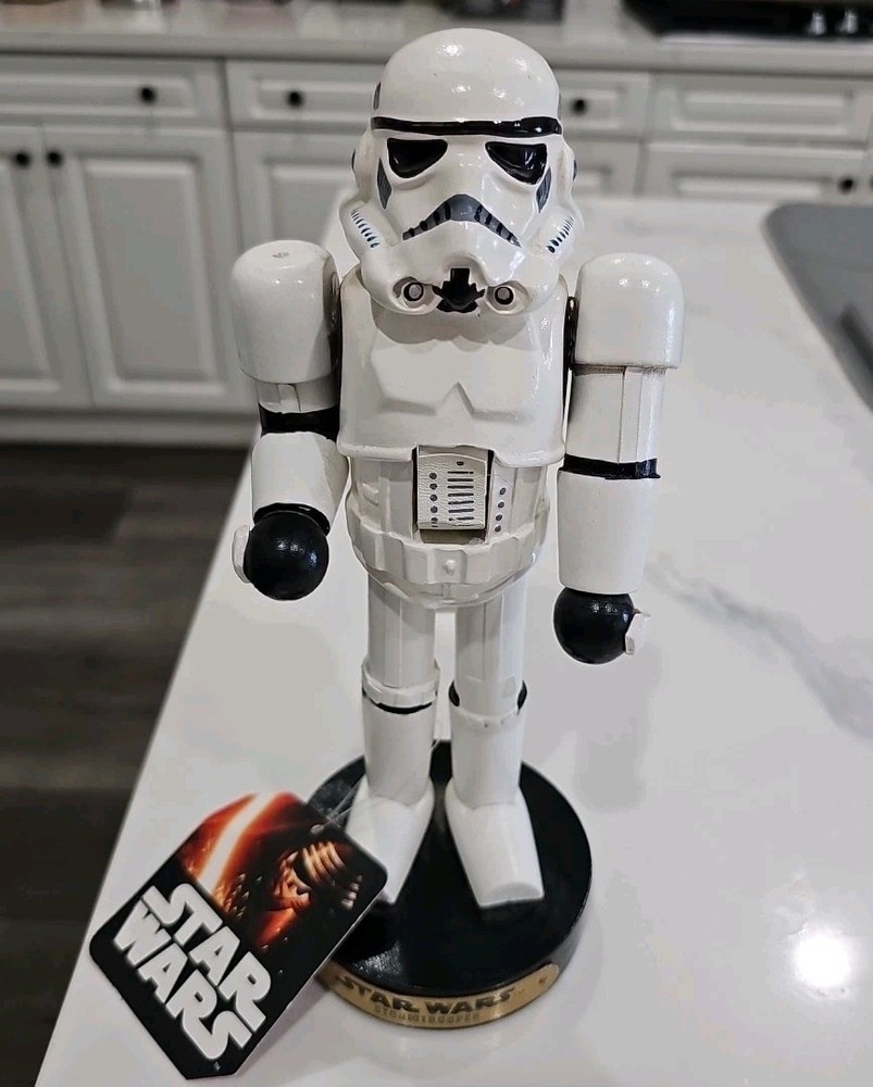 2015 Star Wars Nutcracker.  Disney Stormtrooper Kurt S. Adler  10"  W/Tags.
