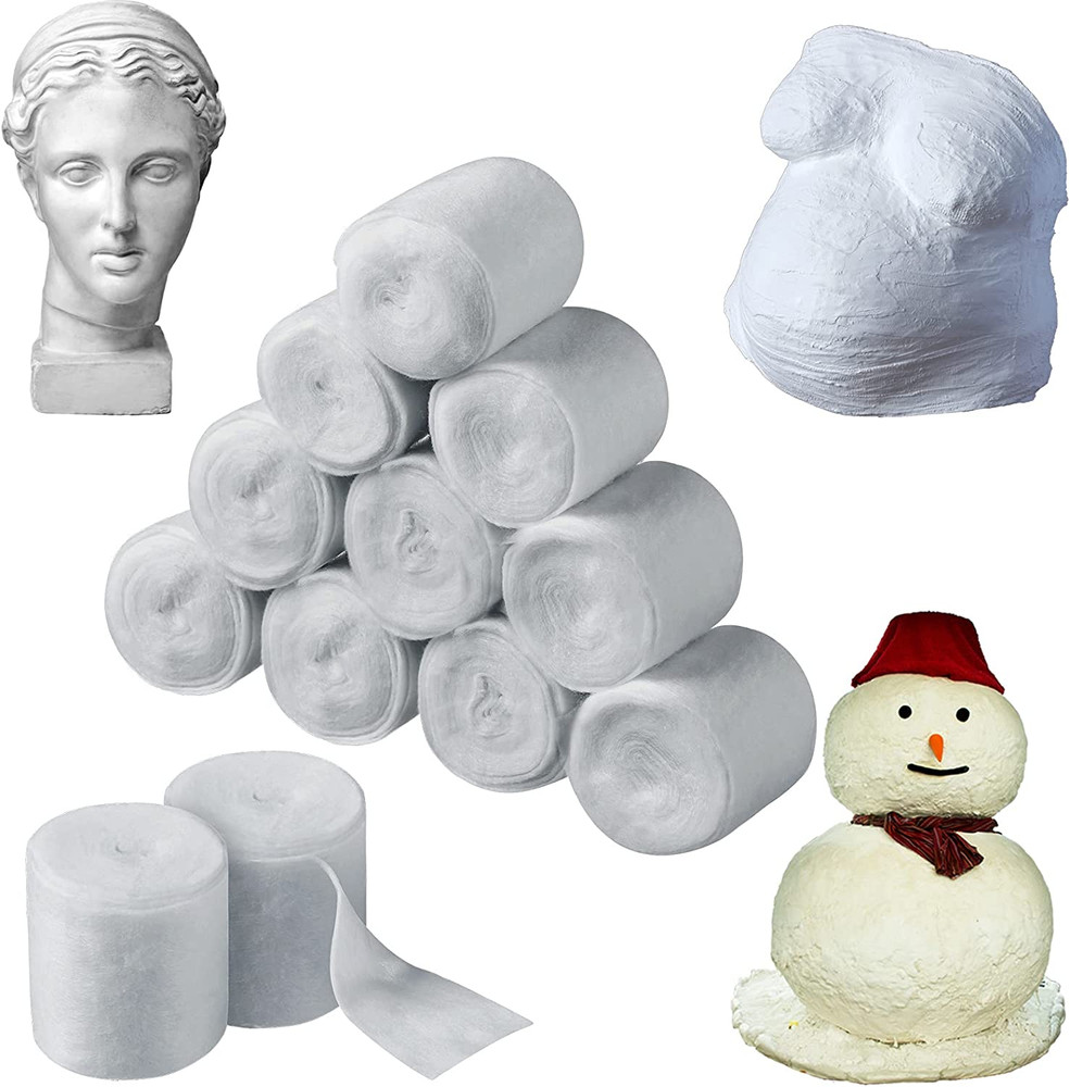 12 Rolls Cast Padding Individual Pack Soft Cotton Undercast Padding Wrap Use wit