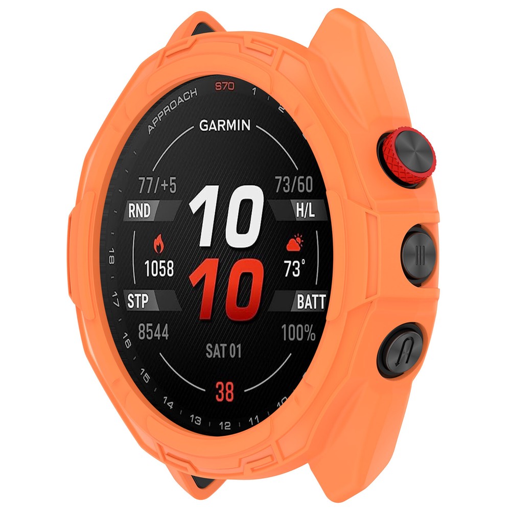 Plating TPU Watch screen Protector Case Protective Cover for Garmin Approach S70