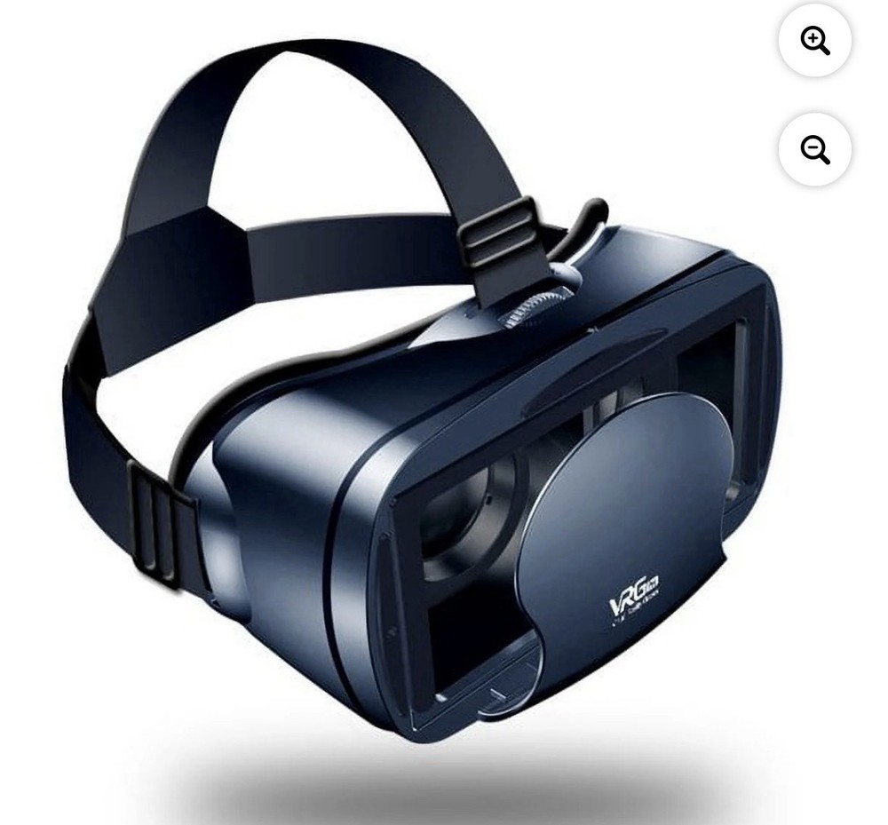 VR Headset with Controller Adjustable 3D VR Glasses Virtual Reality Headset