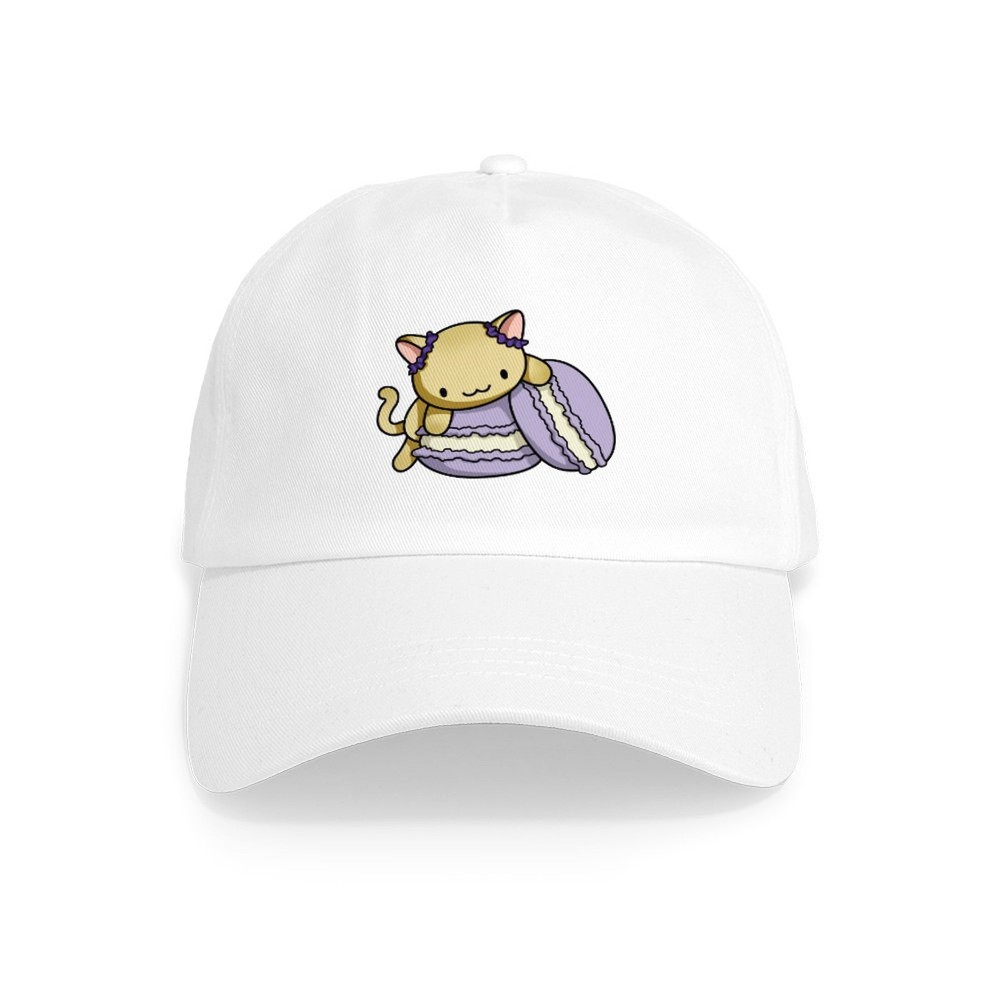 CafePress Macaron Kitty Classic Baseball Cap (1267340339)