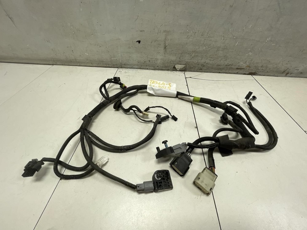 2014 TESLA MODEL S60 FRONT END MODULE WIRE HARNESS OEM+