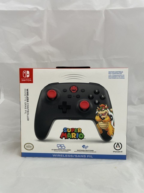 PowerA Wireless Controller for Nintendo Switch - King Bowser Edition - Official