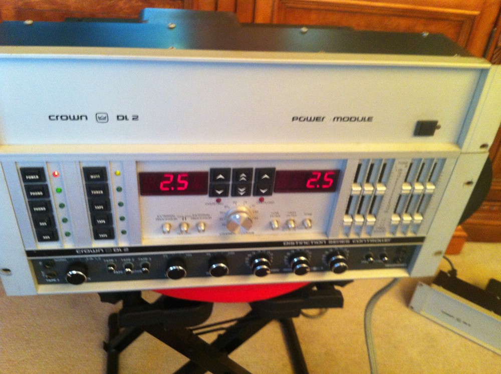 crown DL-2 Controller/preamplifier Ultra Rare