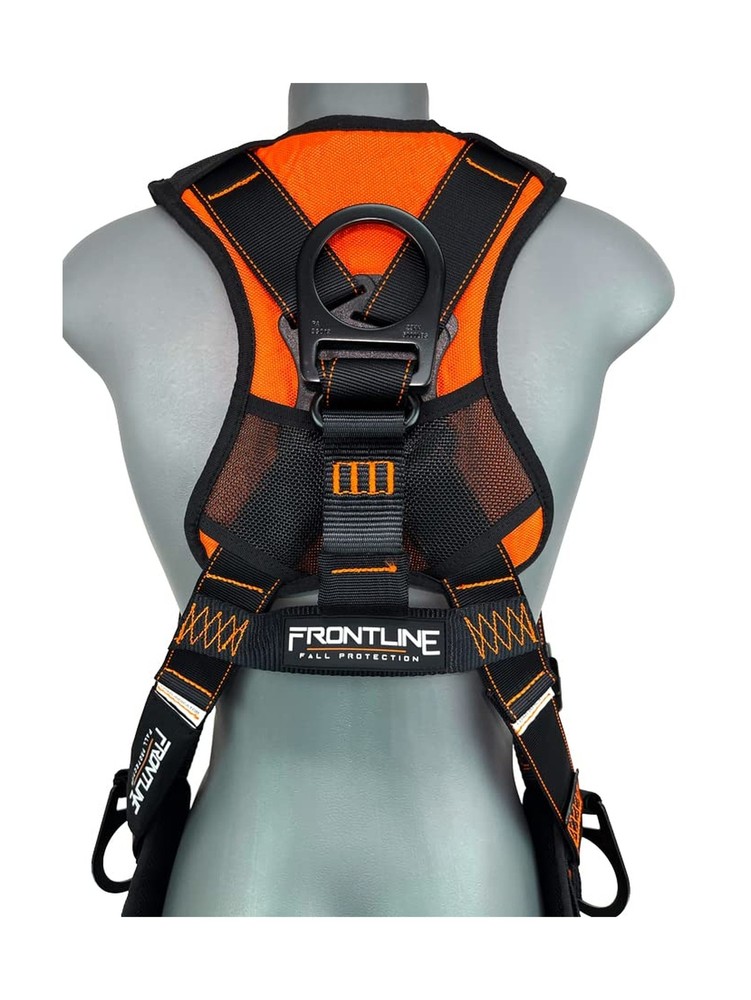 FRONTLINE FALL PROTECTION 105CFTB Combat™ Vest Style Harness with Front Si