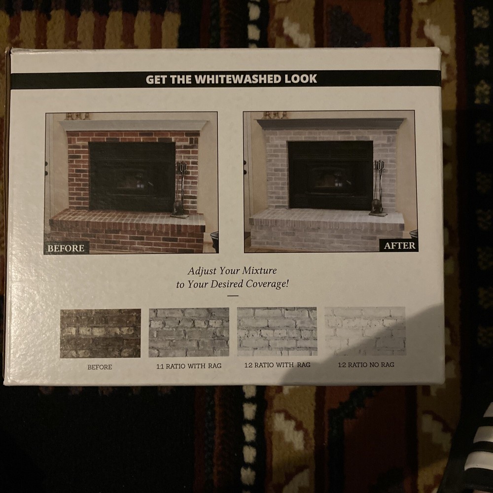 Giani Brick Transformations Kit- Whitewashed Open Box - NEW