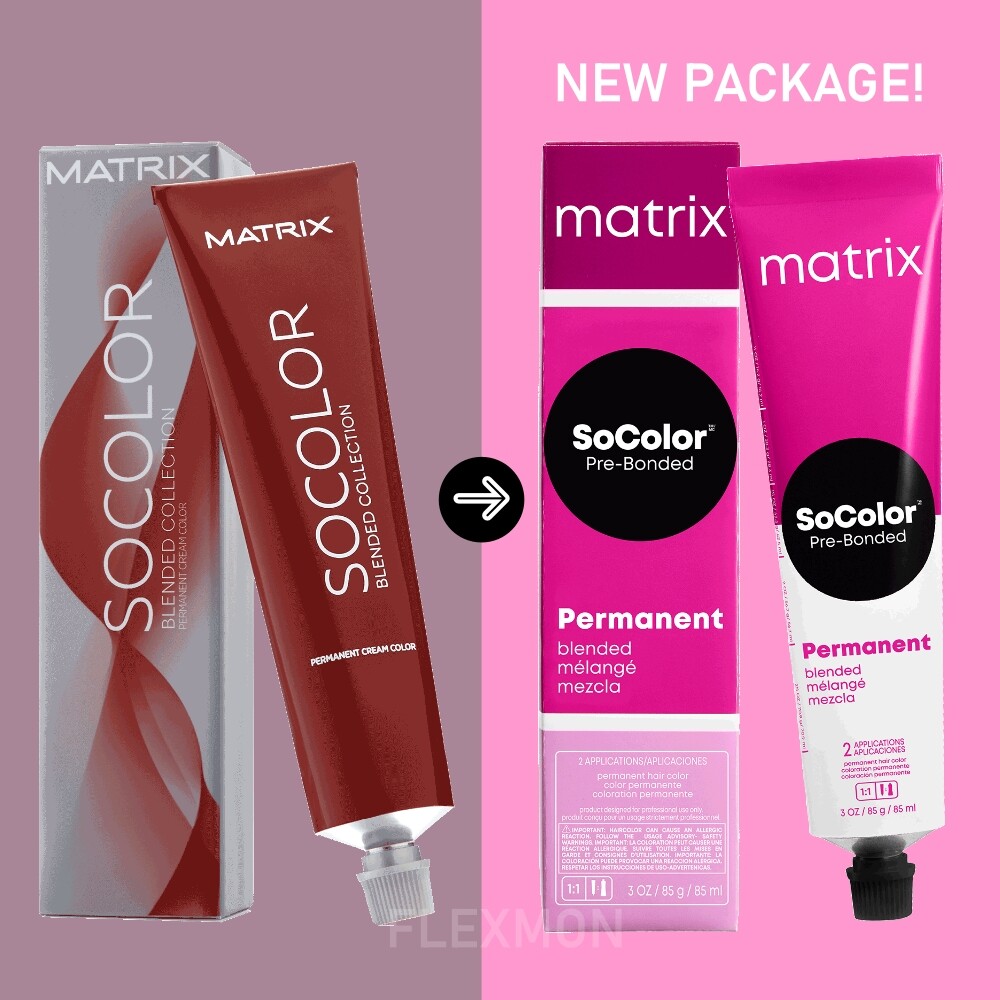 Matrix Socolor Permanent Hair Color 3oz or Creme Developer 3oz (Choose Yours)