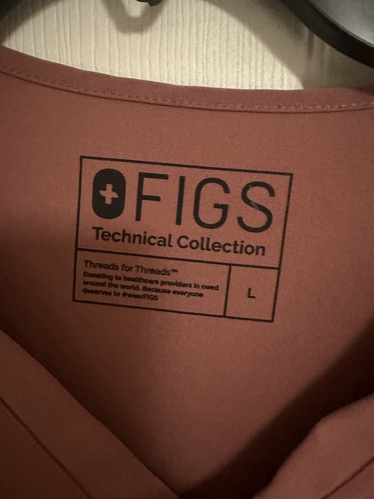 Figs Scrubs Top Women’s Size L