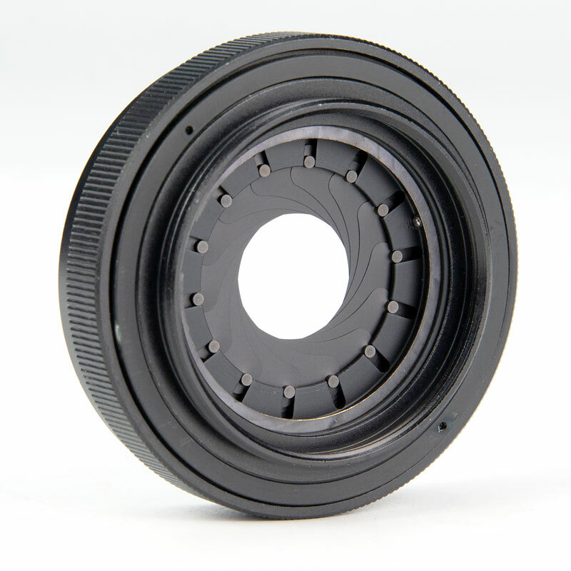 Adjustable 1.5-26mm Iris Diaphragm M30 to M37 Camera Lens Module Adapter Ring
