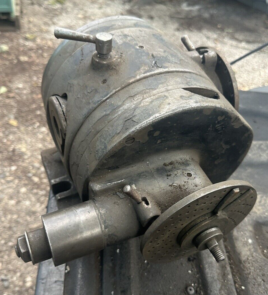 11" Dividing Head Incomplete Gear / Handle Driven Milling Machine Tool Accessory