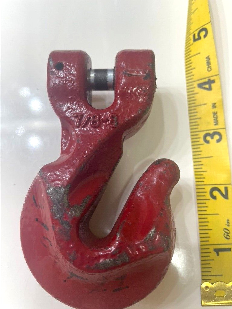 hook industrial red made in Germany solid
