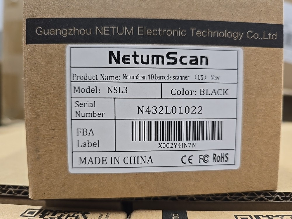 NetumScan Handheld USB CCD Barcode Reader Supports Screen Scan UPC Bar Code
