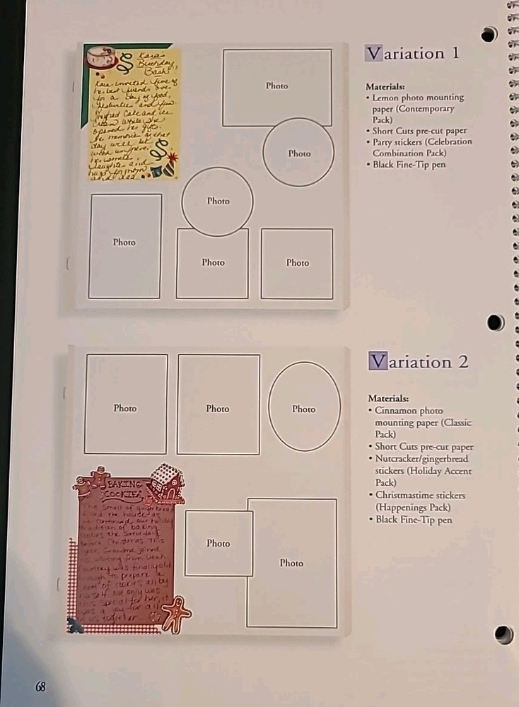 creative memories fast formula book
