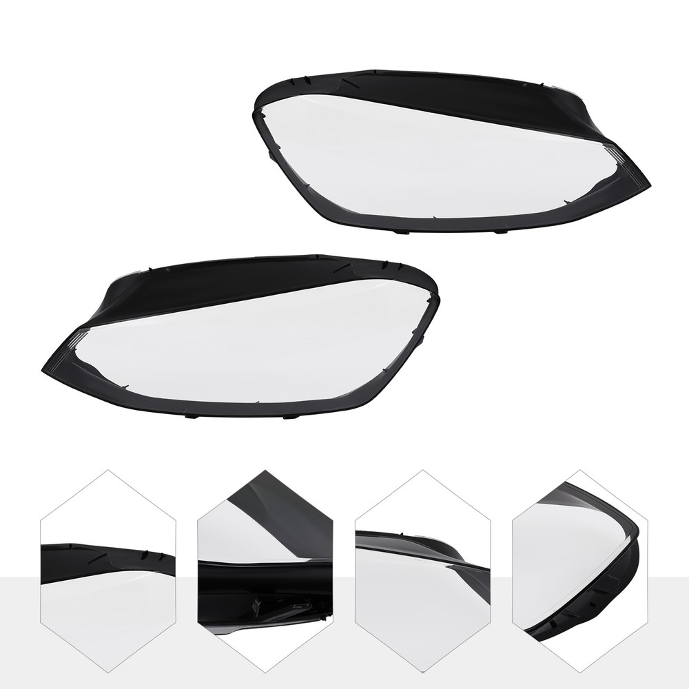 2014-2017 VW Golf 7 Clear Headlight Lens Covers - Durable & Easy Install