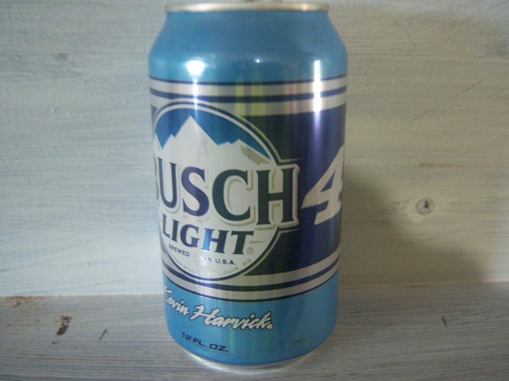 Busch Light 12 oz Beer Can-Kevin Harvick